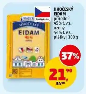 Penny Market Jihočeský eidam nabídka