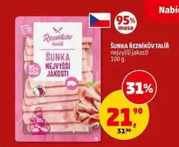 Penny Market ŠUNKA ŘEZNÍKŮV TALÍŘ nejvyšší jakosti nabídka