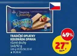 Penny Market TRADIČNÍ OPLATKY KOLONÁDA OPAVIA nabídka
