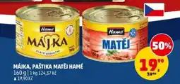 Penny Market Májka, Paštika Matěj Hamé nabídka