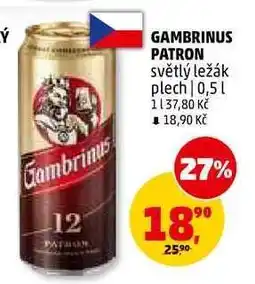 Penny Market Gambrinus Patron nabídka