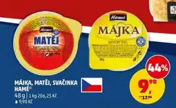 Penny Market Májka, Matěj, Svačinka HAMÉ nabídka