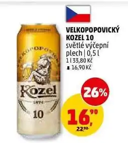Penny Market Velkopopovický Kozel 10 nabídka