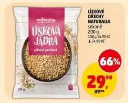 Penny Market Lískové ořechy Naturalia nabídka