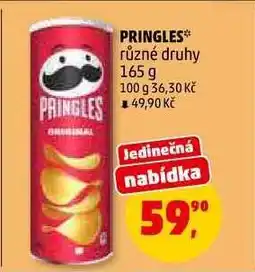 Penny Market Pringles různé druhy nabídka