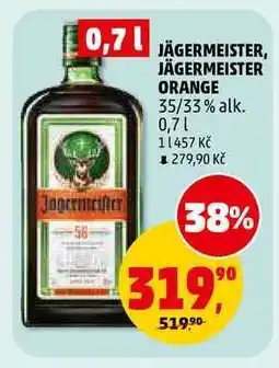 Penny Market Jägermeister, Jägermeister Orange nabídka
