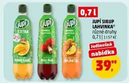 Penny Market Jupí Sirup Lahvinka nabídka