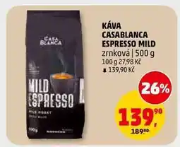 Penny Market KÁVA CASABLANCA ESPRESSO MILD nabídka
