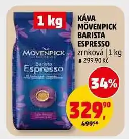 Penny Market Káva Mövenpick Barista Espresso nabídka