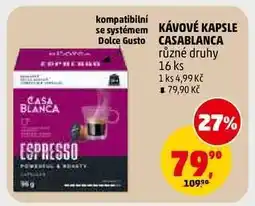 Penny Market KÁVOVÉ KAPSLE CASABLANCA nabídka