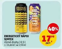 Penny Market ENERGETICKÝ NÁPOJ SEMTEX nabídka