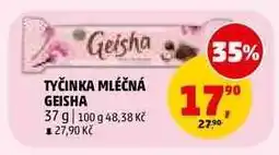 Penny Market TYČINKA MLÉČNÁ GEISHA nabídka