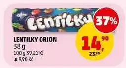 Penny Market LENTILKY ORION nabídka