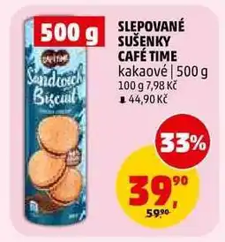 Penny Market Slepené sušenky Café Time nabídka