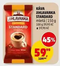 Penny Market KÁVA JIHLAVANKA STANDARD nabídka