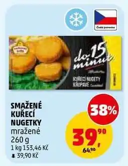 Penny Market Smažené kuřecí nuggety mražené nabídka