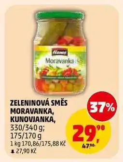 Penny Market ZELENINOVÁ SMĚS MORAVANKA, KUNOVJANKA nabídka