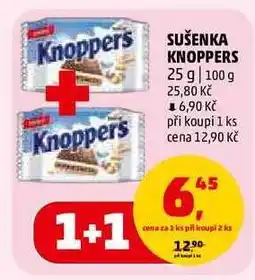 Penny Market SUŠENKA KNOPPERS nabídka