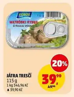 Penny Market Játra tresčí nabídka