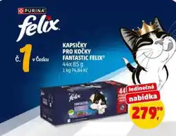 Penny Market Purina Felix Kapsičky pro kočky Fantastic Felix nabídka