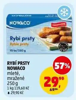 Penny Market RYBÍ PRSTY NOWACO nabídka