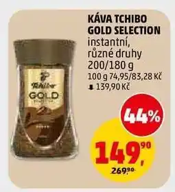 Penny Market KÁVA TCHIBO GOLD SELECTION nabídka