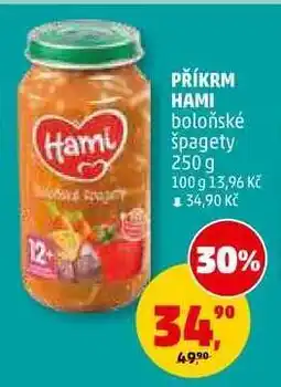 Penny Market Příkrm Hami boloňské špagety 250 g nabídka