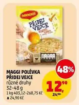 Penny Market Maggi Polévka Přidej vejce nabídka