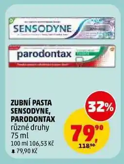 Penny Market ZUBNÍ PASTA SENSODYNE, PARODONTAX nabídka