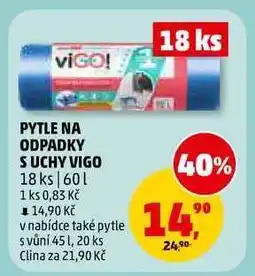 Penny Market PYTLE NA ODPADKY S UCHY VIGO nabídka