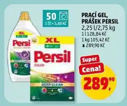 Penny Market Prací gel, prášek Persil nabídka