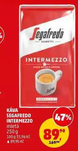 Penny Market KÁVA SEGAFREDO INTERMEZZO nabídka