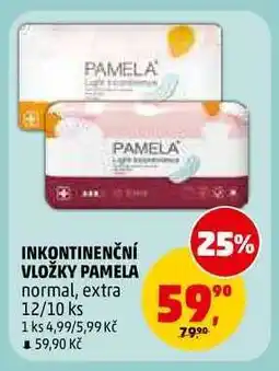 Penny Market INKONTINENČNÍ VLOŽKY PAMELA nabídka