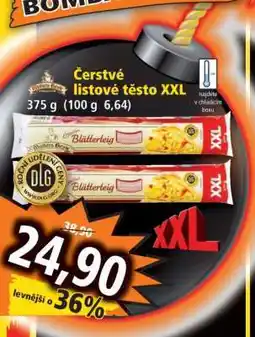 Norma Čerstvé listové těsto XXL nabídka