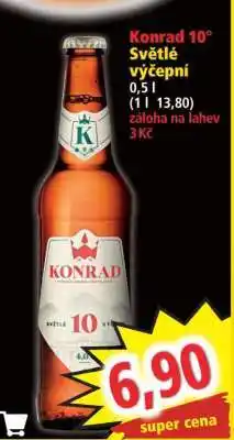 Norma Konrad 10° Světlé výčepní nabídka