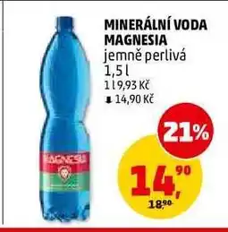 Penny Market MINERÁLNÍ VODA MAGNESIA nabídka
