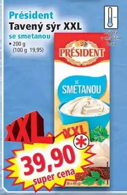 Norma Président Tavený sýr XXL nabídka