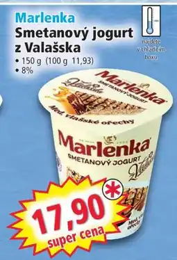 Norma MARLENKA SMETANOVÝ JOGURT Z VALAŠSKA nabídka