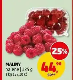 Penny Market Maliny balené nabídka