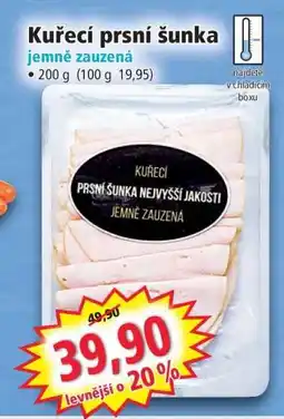 Norma Kuřecí prsní šunka jemně zauzená nabídka