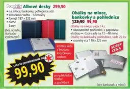 Norma Obálky na mince, bankovky a pohlednice nabídka