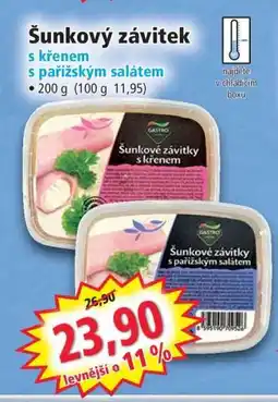 Norma Šunkový závitek nabídka