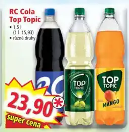 Norma RC Cola, Top Topic nabídka