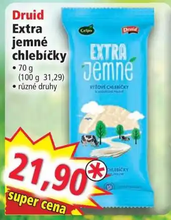 Norma Druid Extra jemné chlebíčky nabídka