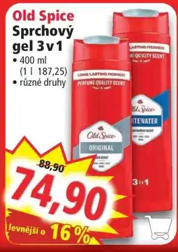 Norma Old Spice Sprchový gel 3 v 1 nabídka