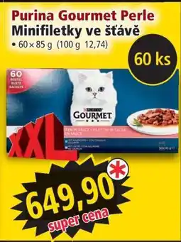 Norma Purina Gourmet Perle Minifiletky ve šťávě nabídka