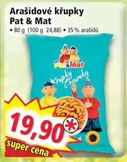 Norma Arašídové křupky Pat & Mat nabídka