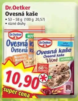 Norma Dr. Oetker Ovesná kaše nabídka