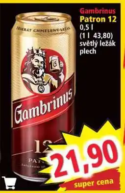 Norma Gambrinus Patron 12 nabídka