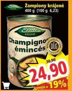 Norma Žampiony krájené nabídka